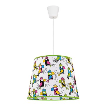 Duolla - Dečiji luster na sajli ARA 1xE27/40W/230V pr. 38 cm