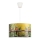 Duolla - Dečiji luster na sajli PARROTS 1xE27/40W/230V pr. 35 cm