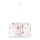 Duolla - Dečiji luster na sajli PRINT M 1xE27/40W/230V, prečnik 35 cm, sa motivom princeza