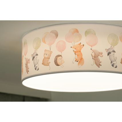 Duolla - LED Dečija plafonjera CORTINA LED/26W/230V pr. 40 cm 4000K