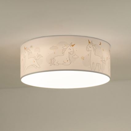 Duolla - LED Dečija plafonjera CORTINA LED/26W/230V pr. 40 cm 4000K