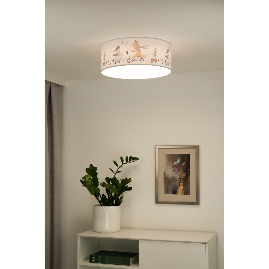 Duolla - LED Dečija plafonjera CORTINA LED/26W/230V pr. 40 cm 4000K