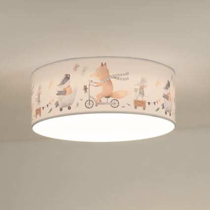 Duolla - LED Dečija plafonjera CORTINA LED/26W/230V pr. 40 cm 4000K