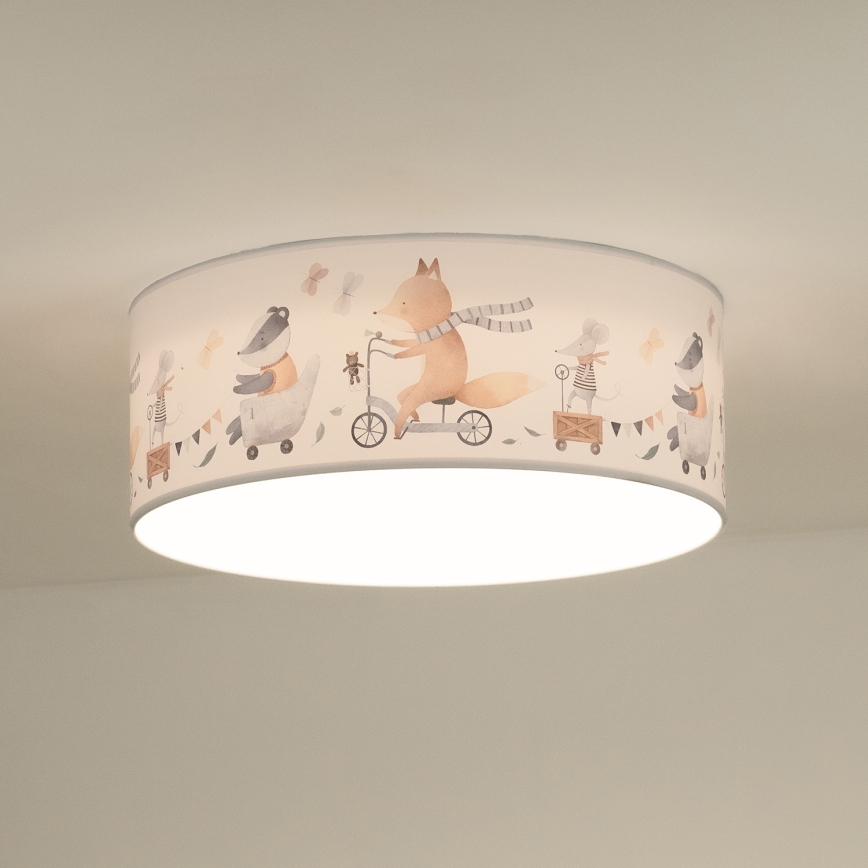 Duolla - LED Dečija plafonjera CORTINA LED/26W/230V pr. 40 cm 4000K