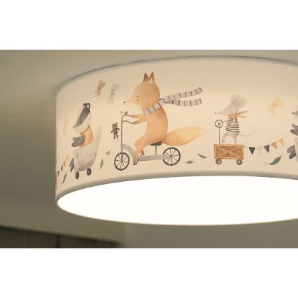 Duolla - LED Dečija plafonjera CORTINA LED/26W/230V pr. 40 cm 4000K