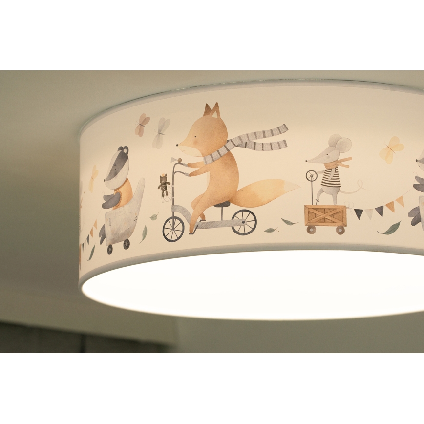 Duolla - LED Dečija plafonjera CORTINA LED/26W/230V pr. 40 cm 4000K