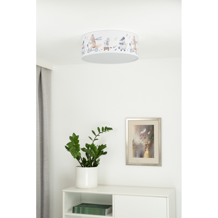 Duolla - LED Dečija plafonjera CORTINA LED/26W/230V pr. 40 cm 4000K