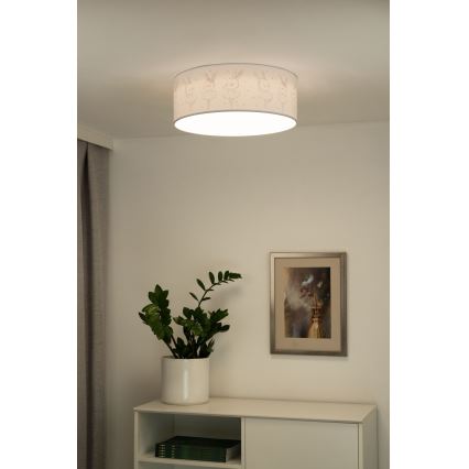 Duolla - LED Dečija plafonjera CORTINA LED/26W/230V pr. 40 cm 4000K