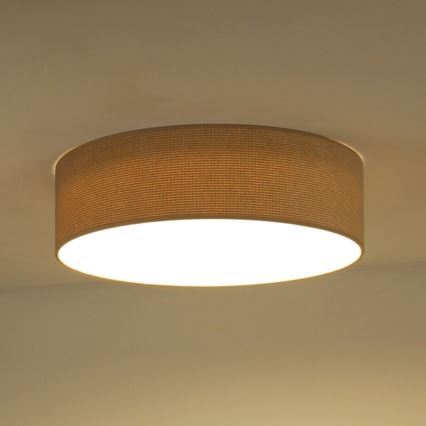 Duolla - LED Plafonjera CORTINA LED/26W/230V pr. 30 cm 4000K bež