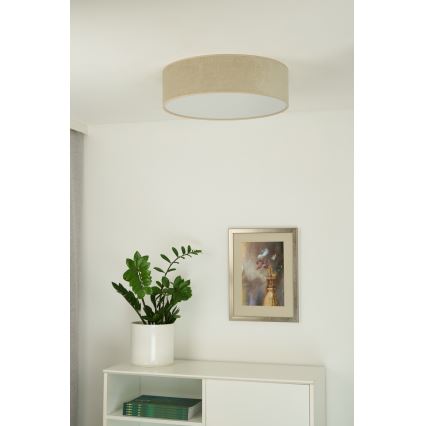 Duolla - LED Plafonjera CORTINA LED/26W/230V pr. 30 cm 4000K bež