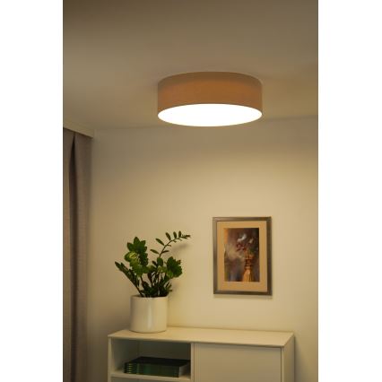 Duolla - LED Plafonjera CORTINA LED/26W/230V pr. 30 cm 4000K bež