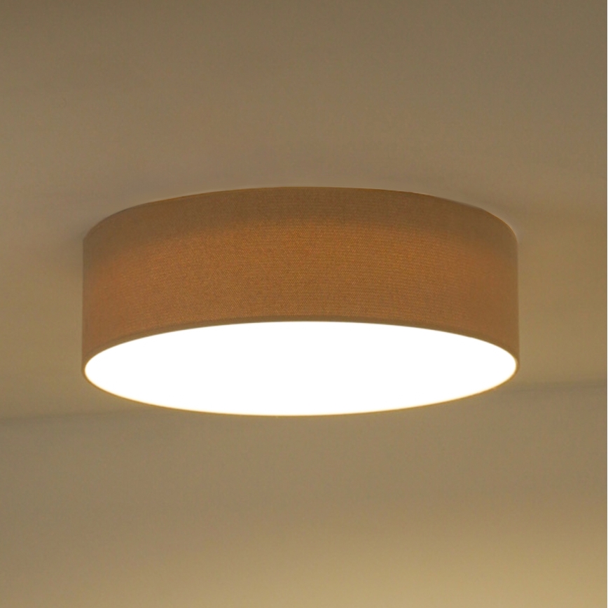 Duolla - LED Plafonjera CORTINA LED/26W/230V pr. 30 cm 4000K bež