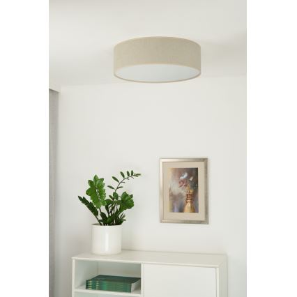 Duolla - LED Plafonjera CORTINA LED/26W/230V pr. 30 cm 4000K bež