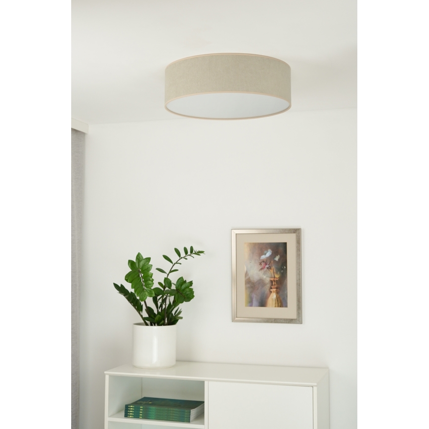 Duolla - LED Plafonjera CORTINA LED/26W/230V pr. 30 cm 4000K bež