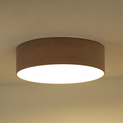 Duolla - LED Plafonjera CORTINA LED/26W/230V pr. 30 cm 4000K braon