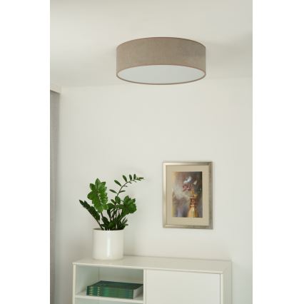 Duolla - LED Plafonjera CORTINA LED/26W/230V pr. 30 cm 4000K braon