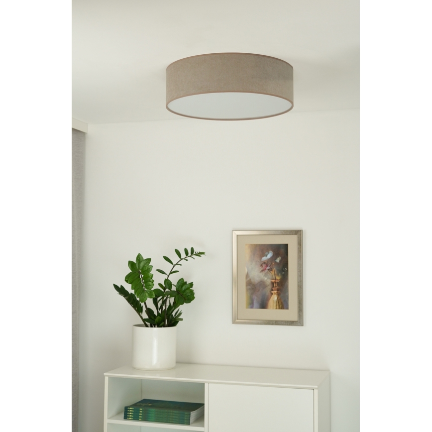 Duolla - LED Plafonjera CORTINA LED/26W/230V pr. 30 cm 4000K braon