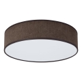 Duolla - LED Plafonjera CORTINA LED/26W/230V pr. 30 cm 4000K braon