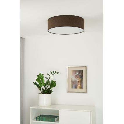 Duolla - LED Plafonjera CORTINA LED/26W/230V pr. 30 cm 4000K braon