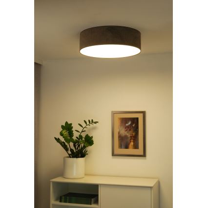 Duolla - LED Plafonjera CORTINA LED/26W/230V pr. 30 cm 4000K braon