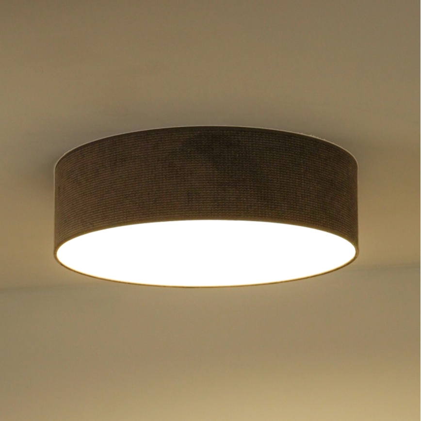 Duolla - LED Plafonjera CORTINA LED/26W/230V pr. 30 cm 4000K braon