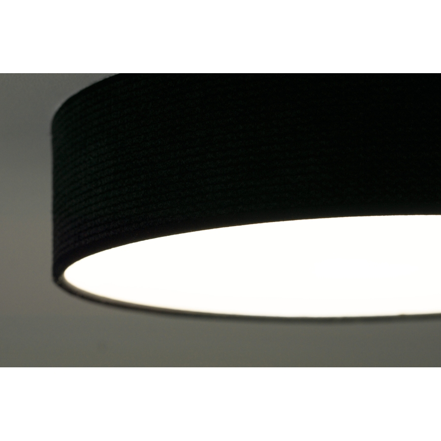 Duolla - LED Plafonjera CORTINA LED/26W/230V pr. 30 cm 4000K crno