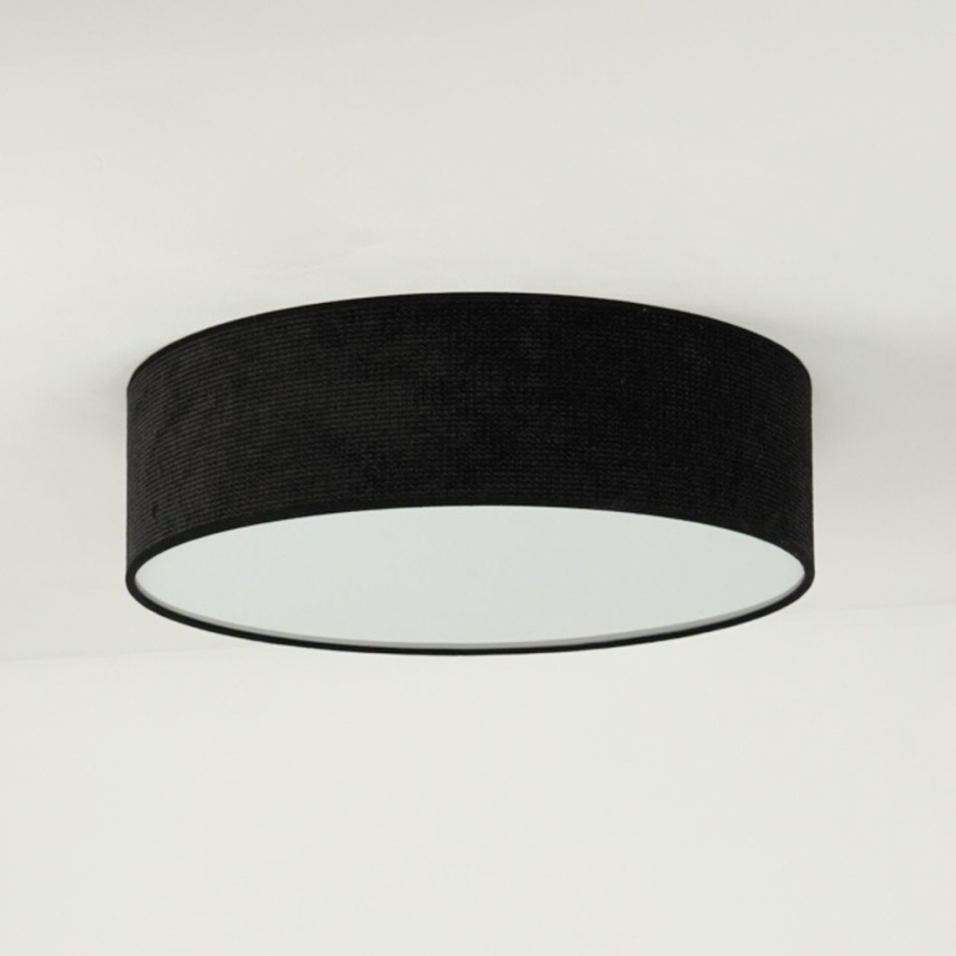 Duolla - LED Plafonjera CORTINA LED/26W/230V pr. 30 cm 4000K crno