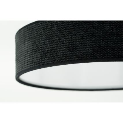 Duolla - LED Plafonjera CORTINA LED/26W/230V pr. 30 cm 4000K crno