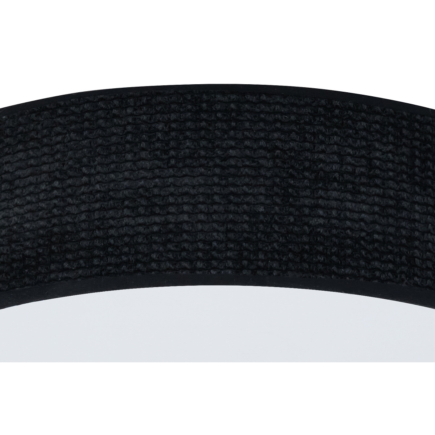 Duolla - LED Plafonjera CORTINA LED/26W/230V pr. 30 cm 4000K crno