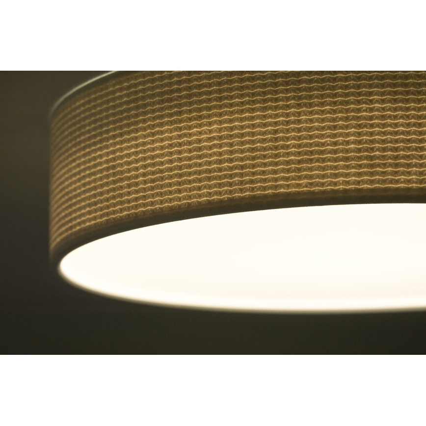 Duolla - LED Plafonjera CORTINA LED/26W/230V pr. 30 cm 4000K kremasta