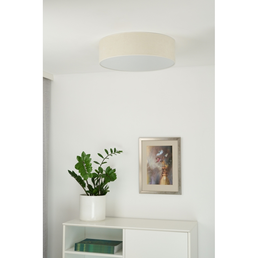 Duolla - LED Plafonjera CORTINA LED/26W/230V pr. 30 cm 4000K kremasta