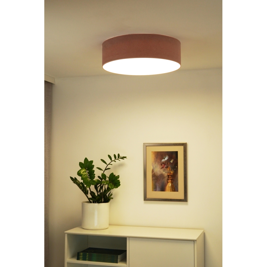 Duolla - LED Plafonjera CORTINA LED/26W/230V pr. 30 cm 4000K roze