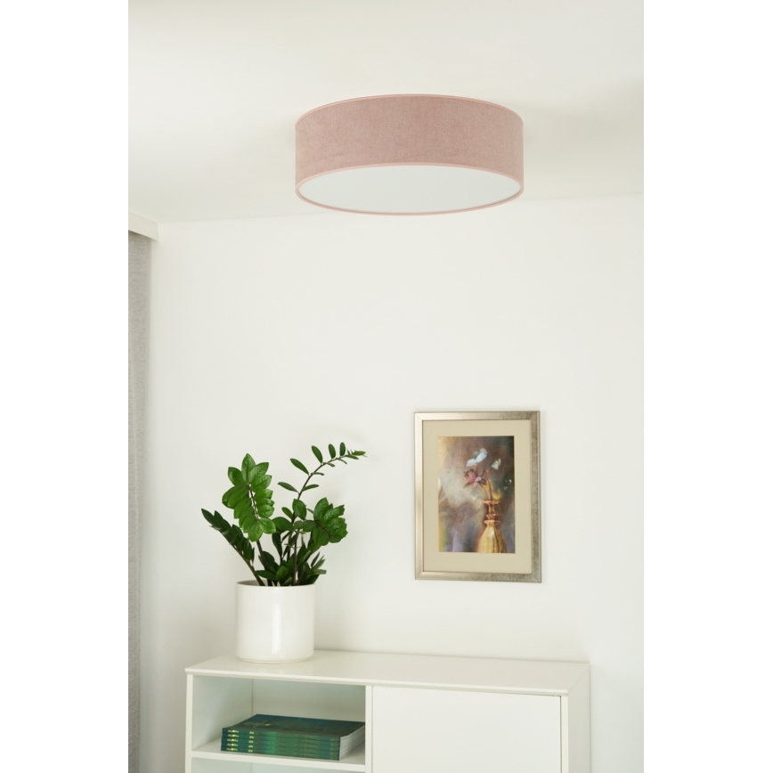 Duolla - LED Plafonjera CORTINA LED/26W/230V pr. 30 cm 4000K roze