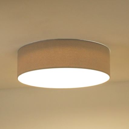 Duolla - LED Plafonjera CORTINA LED/26W/230V pr. 30 cm 4000K sivo