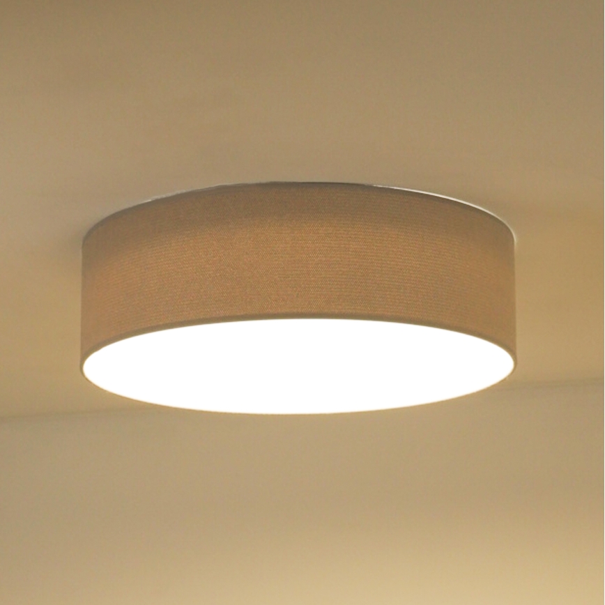 Duolla - LED Plafonjera CORTINA LED/26W/230V pr. 30 cm 4000K sivo