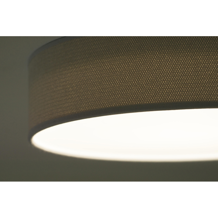 Duolla - LED Plafonjera CORTINA LED/26W/230V pr. 30 cm 4000K sivo