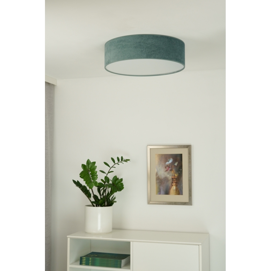 Duolla - LED Plafonjera CORTINA LED/26W/230V pr. 30 cm 4000K tirkizna