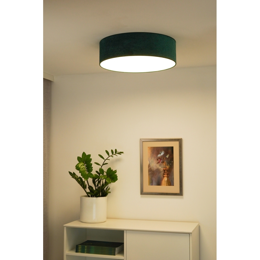 Duolla - LED Plafonjera CORTINA LED/26W/230V pr. 30 cm 4000K zelena