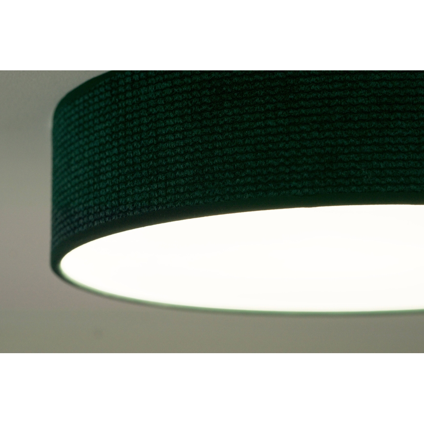Duolla - LED Plafonjera CORTINA LED/26W/230V pr. 30 cm 4000K zelena