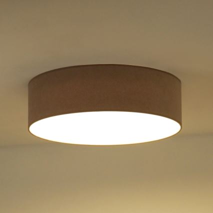Duolla - LED Plafonjera CORTINA LED/26W/230V pr. 45 cm 4000K braon