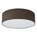 Duolla - LED Plafonjera CORTINA LED/26W/230V pr. 45 cm 4000K braon