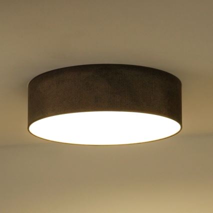 Duolla - LED Plafonjera CORTINA LED/26W/230V pr. 45 cm 4000K braon