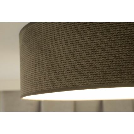Duolla - LED Plafonjera CORTINA LED/26W/230V pr. 45 cm 4000K braon