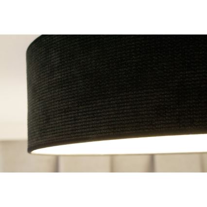 Duolla - LED Plafonjera CORTINA LED/26W/230V pr. 45 cm 4000K crno