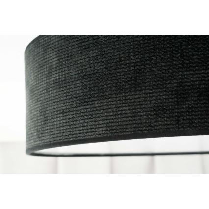Duolla - LED Plafonjera CORTINA LED/26W/230V pr. 45 cm 4000K crno