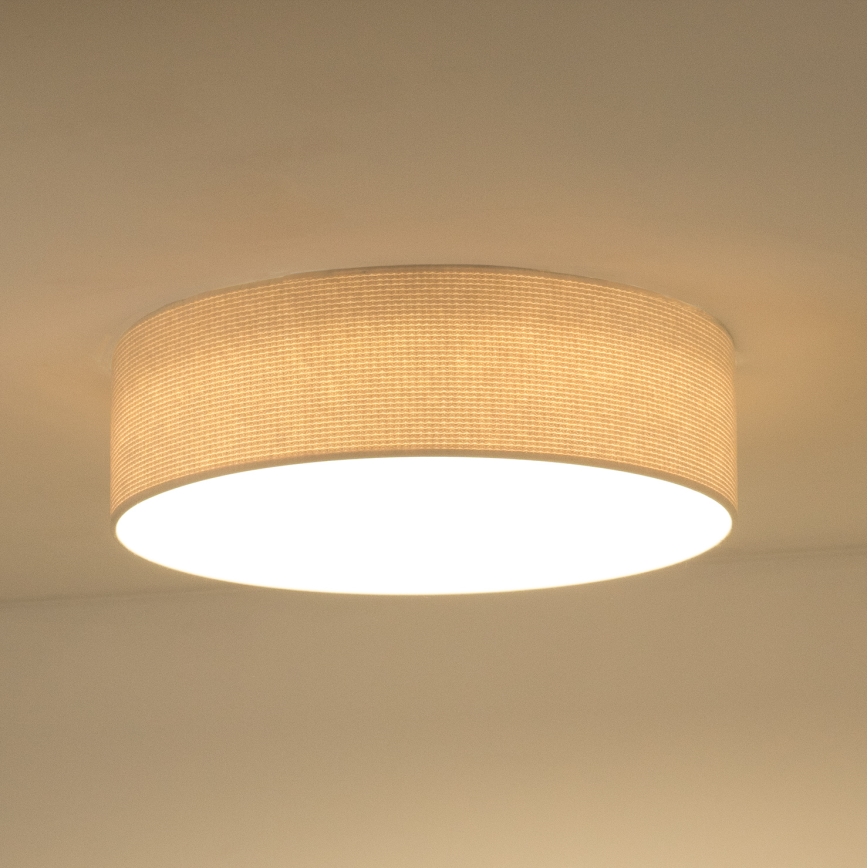 Duolla - LED Plafonjera CORTINA LED/26W/230V pr. 45 cm 4000K kremasta