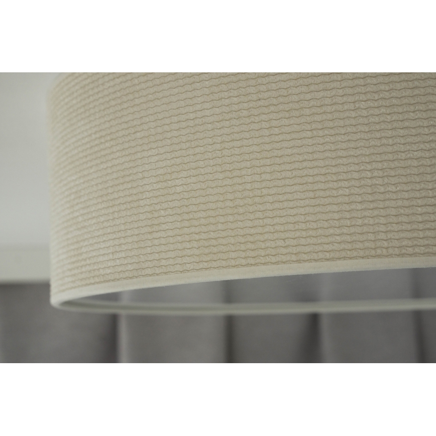 Duolla - LED Plafonjera CORTINA LED/26W/230V pr. 45 cm 4000K kremasta