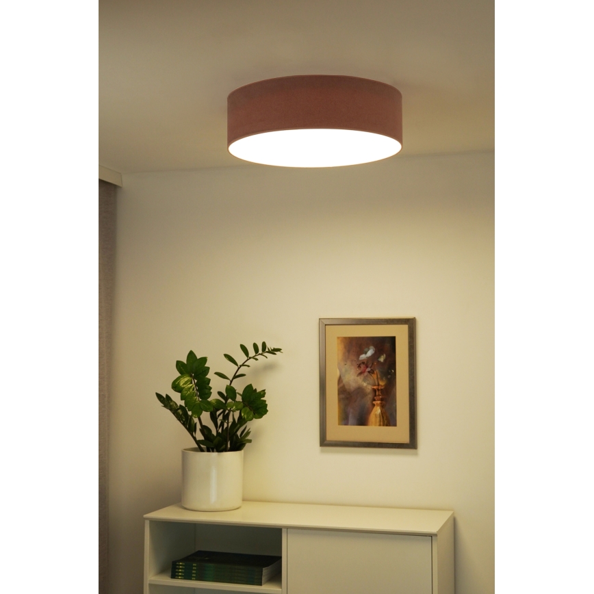 Duolla - LED Plafonjera CORTINA LED/26W/230V pr. 45 cm 4000K roze