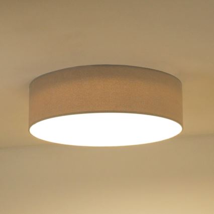 Duolla - LED Plafonjera CORTINA LED/26W/230V pr. 45 cm 4000K sivo