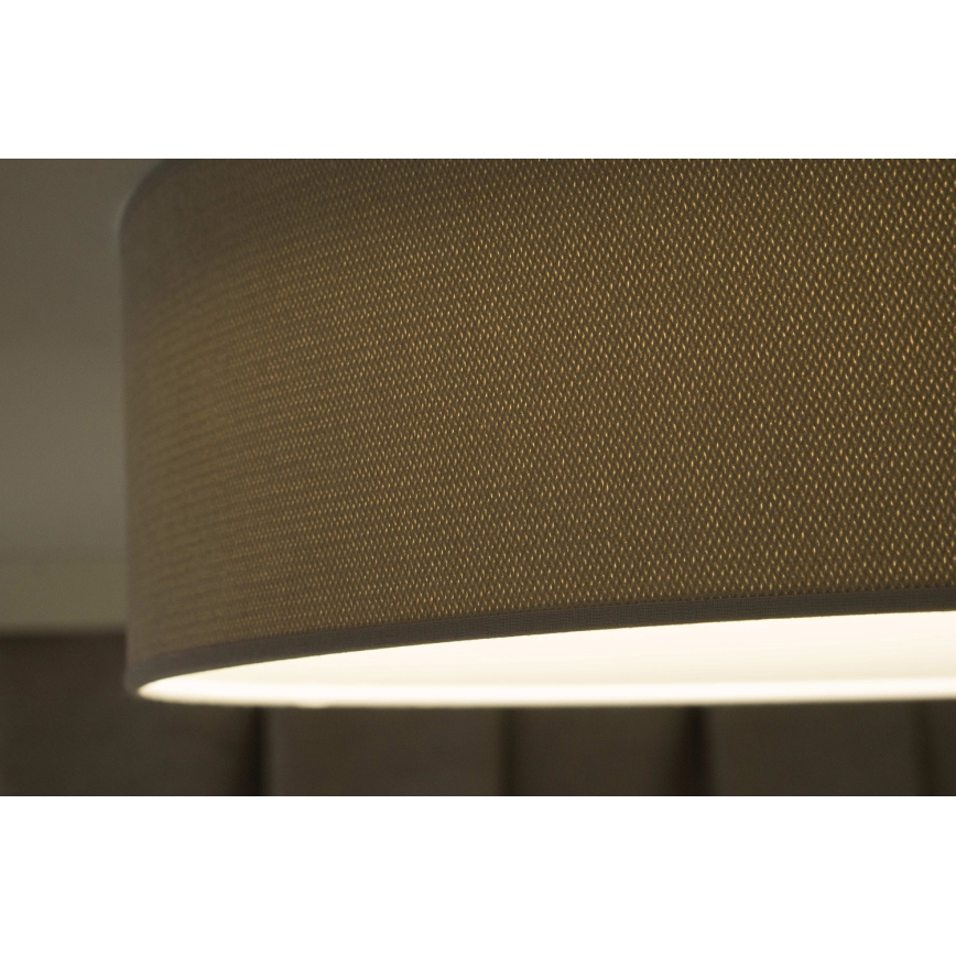Duolla - LED Plafonjera CORTINA LED/26W/230V pr. 45 cm 4000K sivo